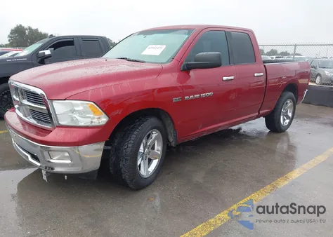 2012 Ram 1500 Slt z USA, uszkodzony, nr VIN 1C6RD6GT5CS330375